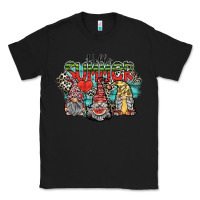 Black hello summer Classic Tee - SublimationCraftShop