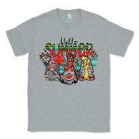 Heather Grey hello summer Classic Tee - SublimationCraftShop