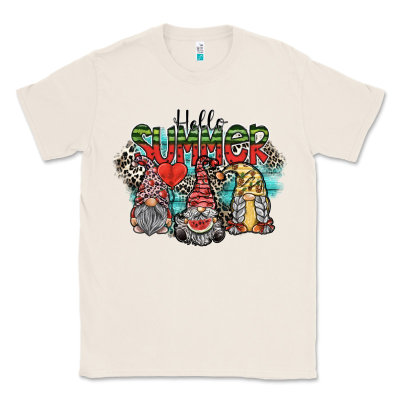 Hello Summer Classic Tee by SublimationCraftShop | Teevron