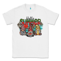 White hello summer Classic Tee - SublimationCraftShop