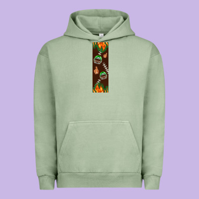 American Football Dad Pen Wrap Urban Hoodie Designed By Bundleandbundleshop