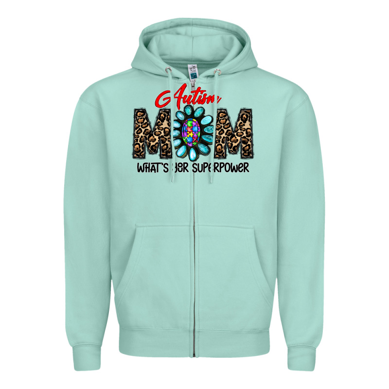 Autism Zipper Hoodie by CowhideDigitalArt | Teevron