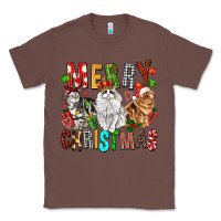 Chestnut Merry christmas cats Classic Tee - FaDigitalArtStudio