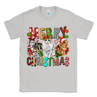 Moon Dust Merry christmas cats Classic Tee - FaDigitalArtStudio
