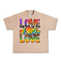 Burro love is love with hearts Urban Heavy Tee - texasbilliewilder