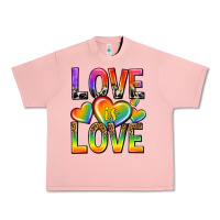Salmon love is love with hearts Urban Heavy Tee - texasbilliewilder