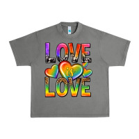 Tornado love is love with hearts Urban Heavy Tee - texasbilliewilder