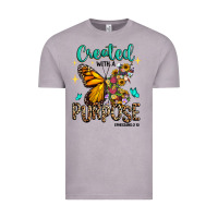 Vintage Zinc created with a purpose ephesians 2 10 Vintage Tee - RanaPortraitStore
