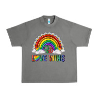 Tornado love wins with daisy and heart Urban Heavy Tee - texasbilliewilder