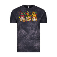 Cloud Black mexican gnomes Vintage Tee - Zillion Design Studio