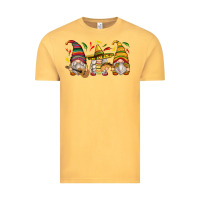 Vintage Mustard mexican gnomes Vintage Tee - Zillion Design Studio