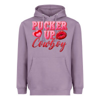 Lavender pucker up cowboy Heavyweight Hoodie - AdoDesignShop