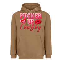 Toasted Coconut pucker up cowboy Heavyweight Hoodie - AdoDesignShop