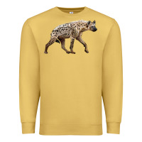 Antique Gold hyena Premium Sweatshirt - LillyAllenDesigns