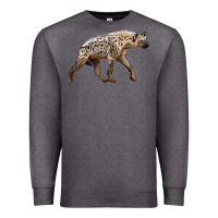 Charcoal Heather hyena Premium Sweatshirt - LillyAllenDesigns