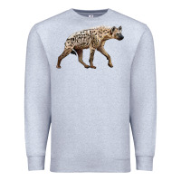 Heather Grey hyena Premium Sweatshirt - LillyAllenDesigns