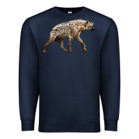 Navy hyena Premium Sweatshirt - LillyAllenDesigns