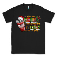 Black Coffee  Jesus Classic Tee - CowhideDigitalArt