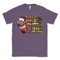 Lavender Coffee  Jesus Classic Tee - CowhideDigitalArt