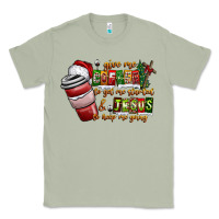 Matcha Coffee  Jesus Classic Tee - CowhideDigitalArt