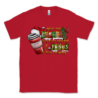 Red Coffee  Jesus Classic Tee - CowhideDigitalArt