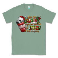Sage Coffee  Jesus Classic Tee - CowhideDigitalArt
