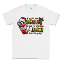White Coffee  Jesus Classic Tee - CowhideDigitalArt