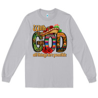 Moon Dust with god all things are possible Long Sleeve Tee - CTS Tumbler Store
