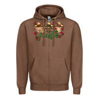 Chestnut fiesta mexico gnome Zipper Hoodie - HRA Design Shop