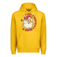 Lemon i love a man with a beard Premium Hoodie - MaliasSmallBusiness