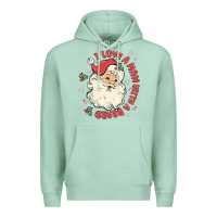 Seafoam i love a man with a beard Premium Hoodie - MaliasSmallBusiness