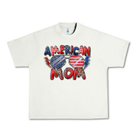 Pistachio American mom Urban Heavy Tee - Zillion Design Studio