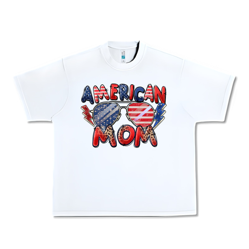 American Mom Urban Heavy Tee by Zillion Design Studio | Teevron