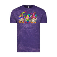 Cloud Purple hippie gnomes Vintage Tee - Zillion Design Studio