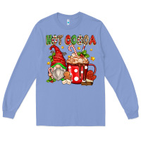 Colony Blue hot cocoa gnome Long Sleeve Tee - texasbilliewilder