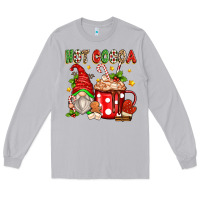 Moon Dust hot cocoa gnome Long Sleeve Tee - texasbilliewilder