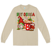 Mushroom hot cocoa gnome Long Sleeve Tee - texasbilliewilder