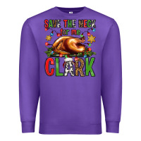 Purple save the neck for me clark christmas vacation Premium Sweatshirt - Jasminsmagicworld
