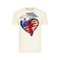 Vintage Arctic patriotic nurse love Vintage Tee - BarkalooDesign