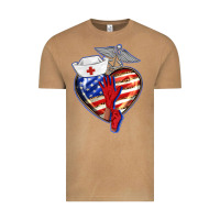 Vintage Camel patriotic nurse love Vintage Tee - BarkalooDesign