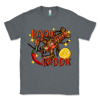 Charcoal Heather crawfish bayou baddie Classic Tee - FaDigitalArtStudio