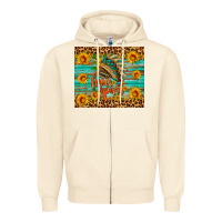 Sandshell free spirit Zipper Hoodie - HRA Design Shop