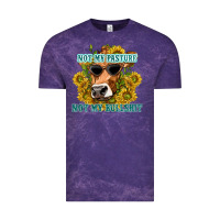 Cloud Purple not my pasture not my bullshit Vintage Tee - texasbilliewilder