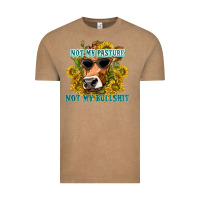 Vintage Coffee not my pasture not my bullshit Vintage Tee - texasbilliewilder