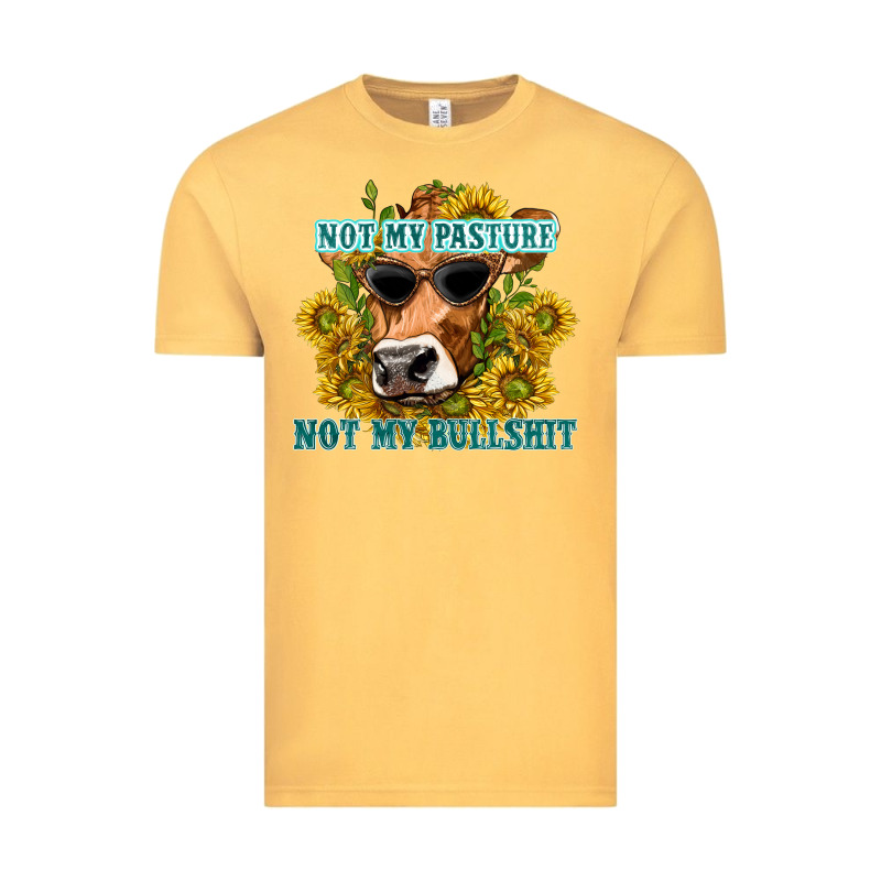 Not My Pasture Not My Bullshit Vintage Tee by texasbilliewilder | Teevron