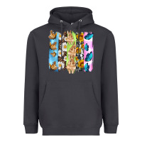 Smoke easter bunny butterfly daisy and sunflower with cowhide and  leopard b Heavyweight Hoodie - Artiststas