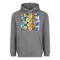 Storm easter bunny butterfly daisy and sunflower with cowhide and  leopard b Heavyweight Hoodie - Artiststas