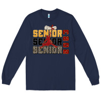 Navy senior senior senior 2023 Long Sleeve Tee - Zillion Design Studio