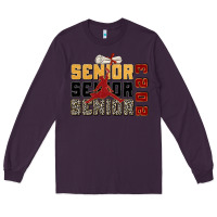 Plum senior senior senior 2023 Long Sleeve Tee - Zillion Design Studio