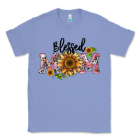 Colony Blue blessed mom Classic Tee - BarkalooDesign